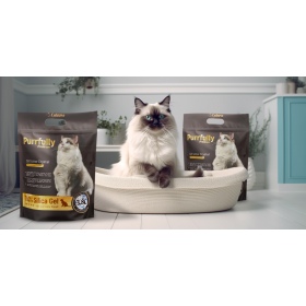 Catario Purrfully Premium - żwirek silikonowy dla kota 3,8L