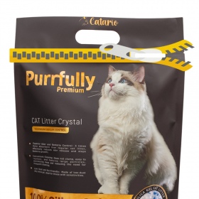 Catario Purrfully Premium - żwirek silikonowy dla kota 3,8L