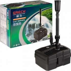 SUNSUN / GRECH Multi-Lake Filter Fountain UVC - filtr wody z UV i fontanna 1000l/h