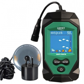 Lucky Starter Fishing Sonar z kolorowym wyświetlaczem