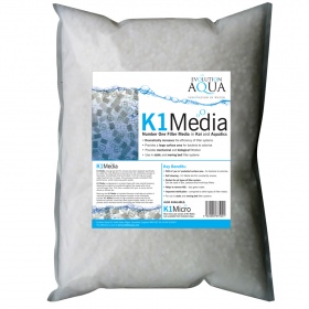 Evolution Aqua K1 Media 50l för filtrering