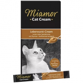 Miamor Cat Cream - Paszteciki z Wątróbką 6x15g