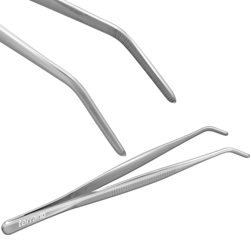 Pinzeta ViperTweez Bent S 20cm