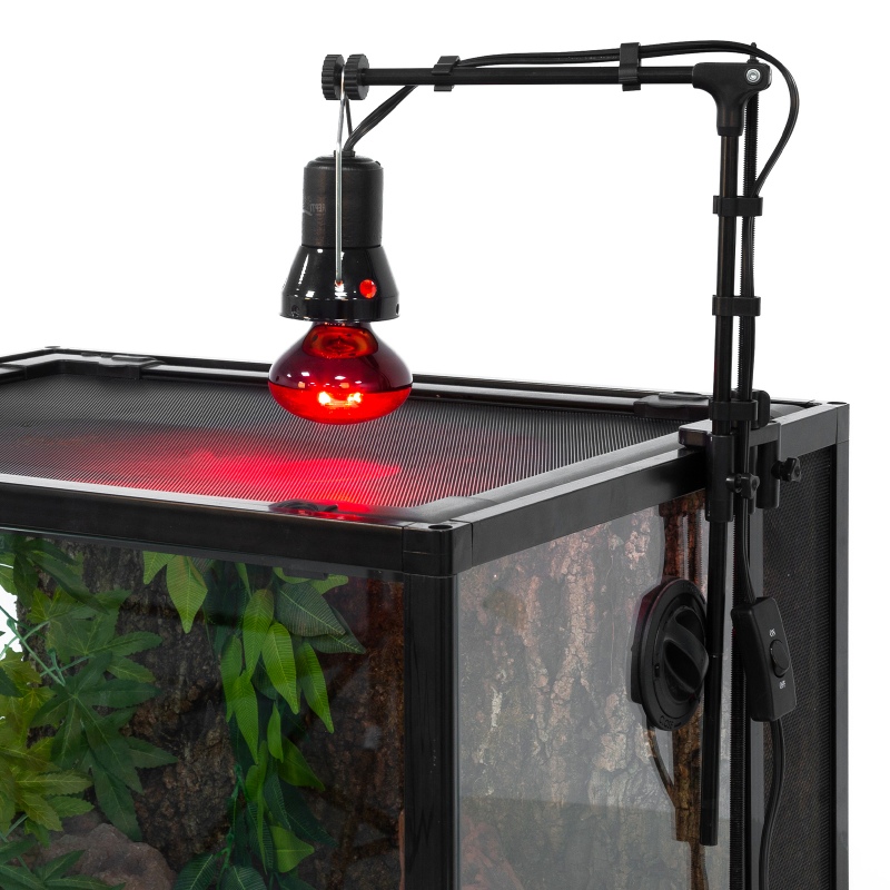 Repti-Zoo 2in1: Lampa z Kloszem do Terrarium