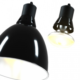 Repti-Zoo 2in1 Deep Dome - Terrarienlampe