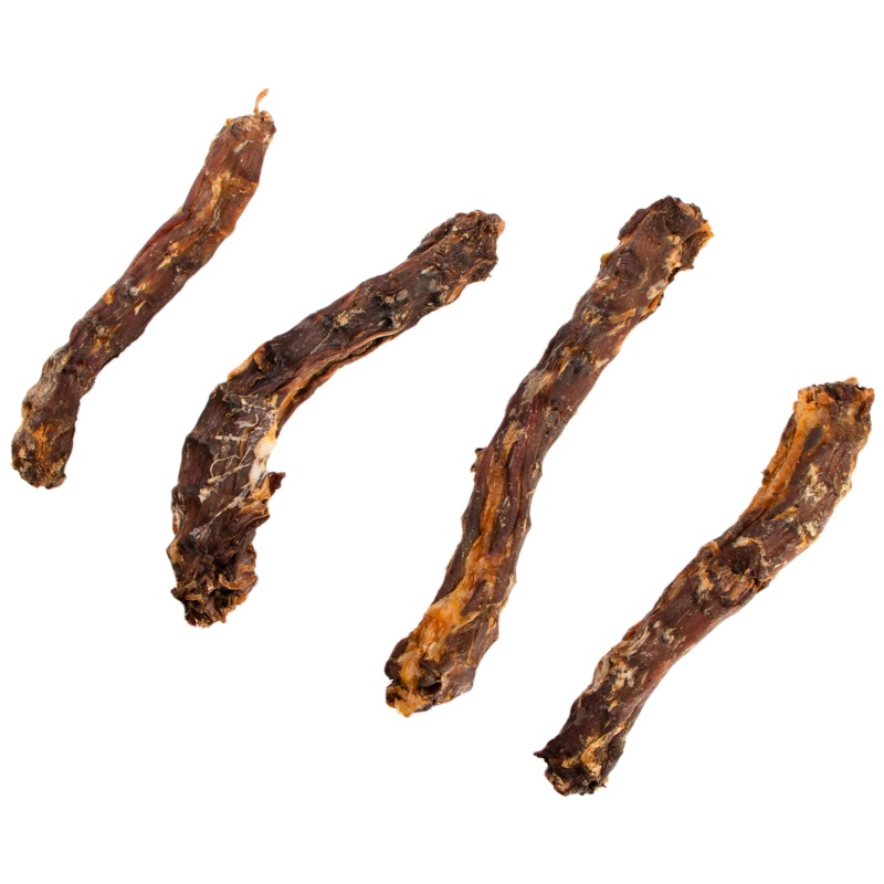 Natural dried duck neck for dogs