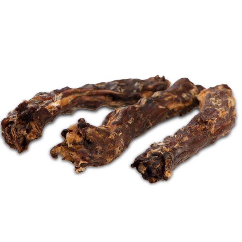 Natural dried duck neck for dogs