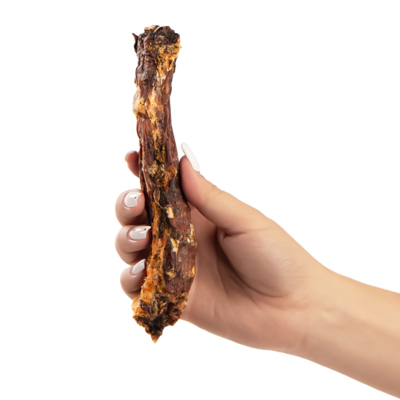 Natural dried duck neck for dogs