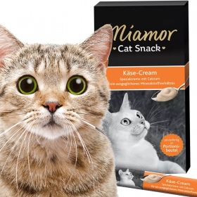 Miamor Cat Cream -  delikatna pasta z serem dla kota 5x15g