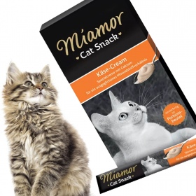 Miamor Cat Cream -  delikatna pasta z serem dla kota 5x15g