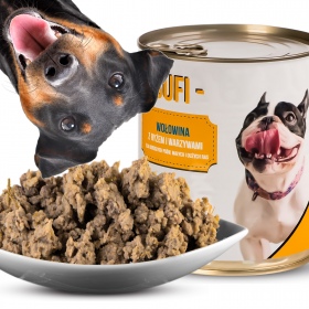 Bufi Karma für Hunde - 82% Rindfleisch