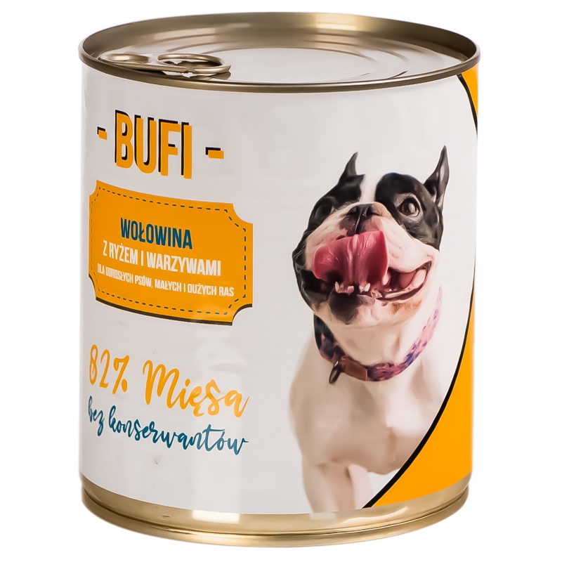 Bufi Karma für Hunde - 82% Rindfleisch