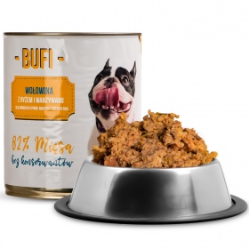 Bufi Karma für Hunde - 82% Rindfleisch