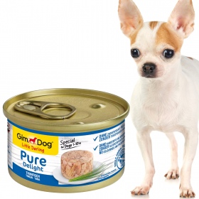 Gimdog Pure Delight 85g - Atum em gelatina