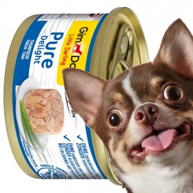 Gimdog Pure Delight - Thunfischsnack für kleine Hunde