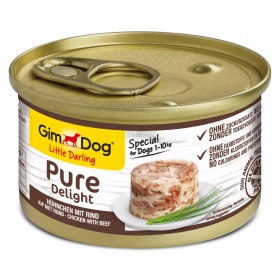 Gimdog Pure Delight chicken and beef in jelly