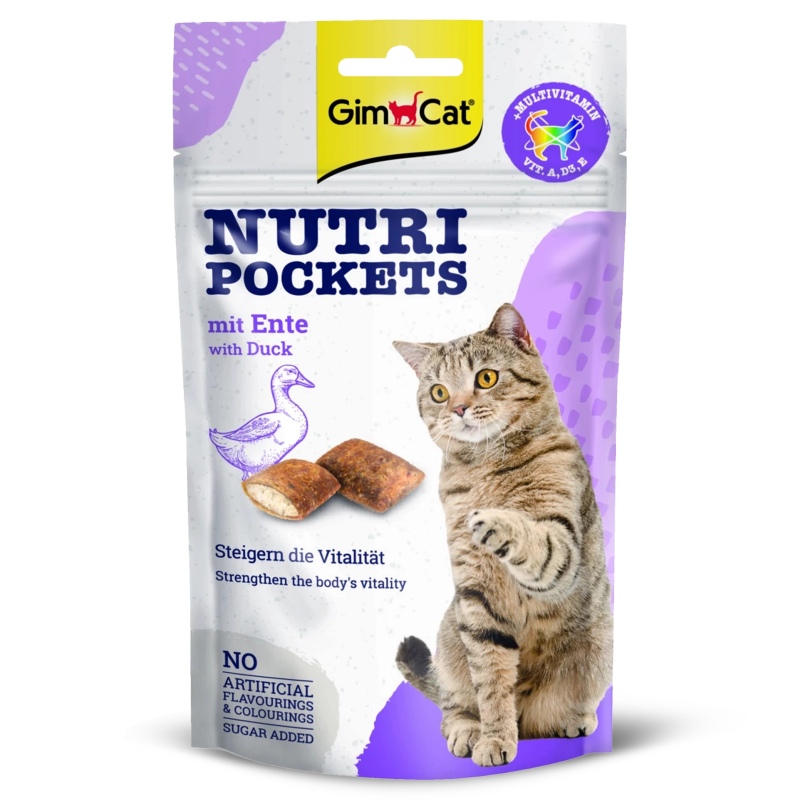 GimCat Nutri Pochets - przysmak z witaminami