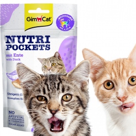 GimCat Nutri Pochets Multivitamin - kocie przysmaki witaminy