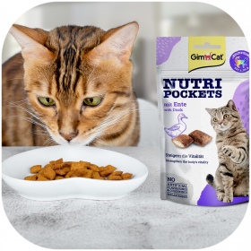 GimCat Nutri Pochets - przysmak z witaminami