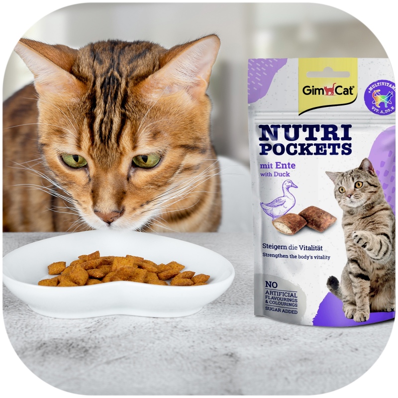 GimCat Nutri Pochets з качкою