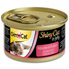 GimCat ShinyCat em Gelatina - Frango e Lagostins