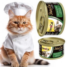 GimCat ShinyCat i gelé - köttfoder 70g