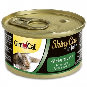 GimCat ShinyCat - Comida de carne en gelatina