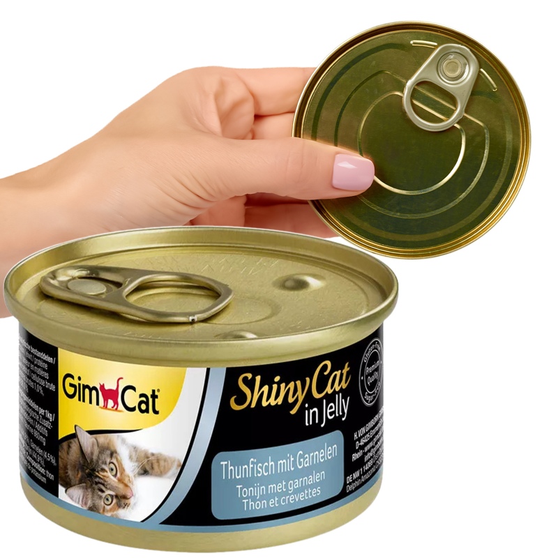 GimCat ShinyCat корм для кошек 70г