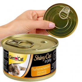 GimCat ShinyCat Tuńczyk i Kurczak 70g