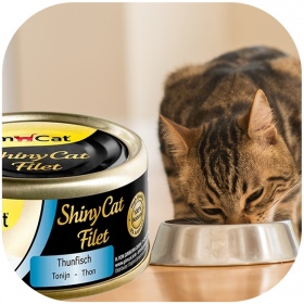 GimCat ShinyCat Филе с тунцом в бульоне 70 г