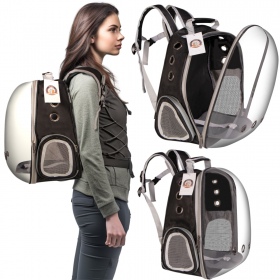 Furrever Friends CatVision Black Backpack Carrier