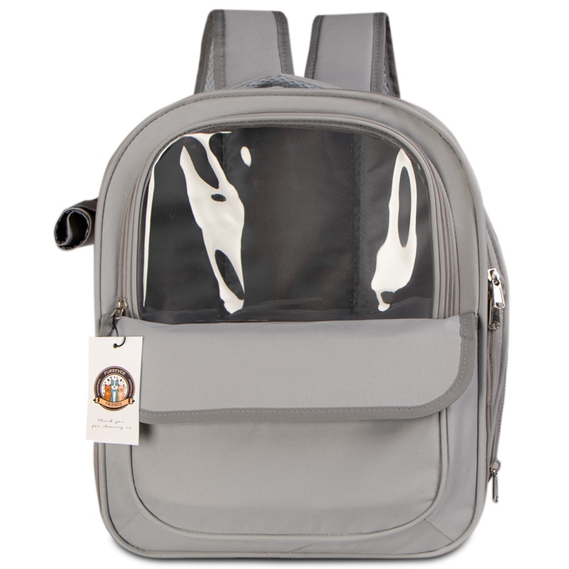 Furrever Friends Catssic Grey carrier backpack