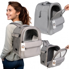 Furrever Friends Catssic Grey carrier backpack