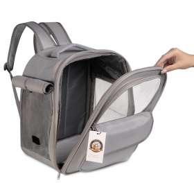 Furrever Friends Catssic Grey carrier backpack