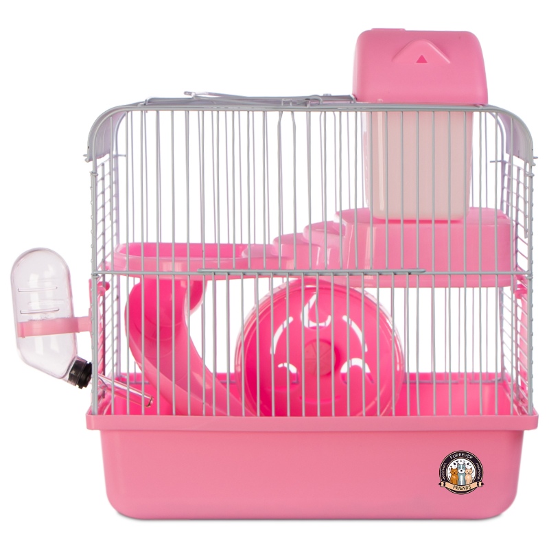 Cage Miku Homie M Pink pour petits rongeurs