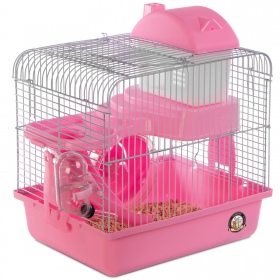 Cage Miku Homie M Pink pour petits rongeurs