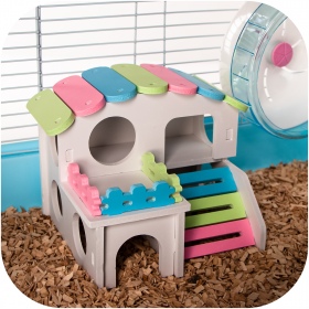 Furrever Friends Holiday Mouse-House for rodents