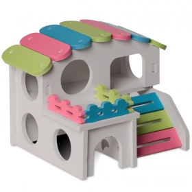 Furrever Friends Holiday Mouse-House for rodents