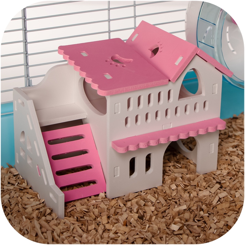 Furrever Friends Villa Mouse-House for rodents