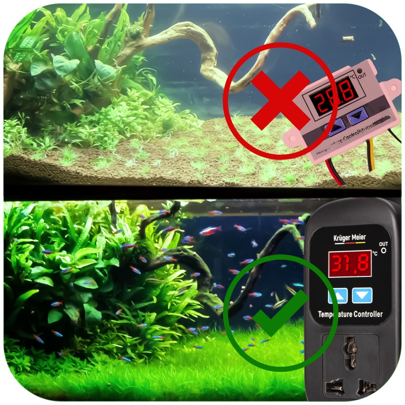 Kruger Meier Carbonne thermostat for aquariums