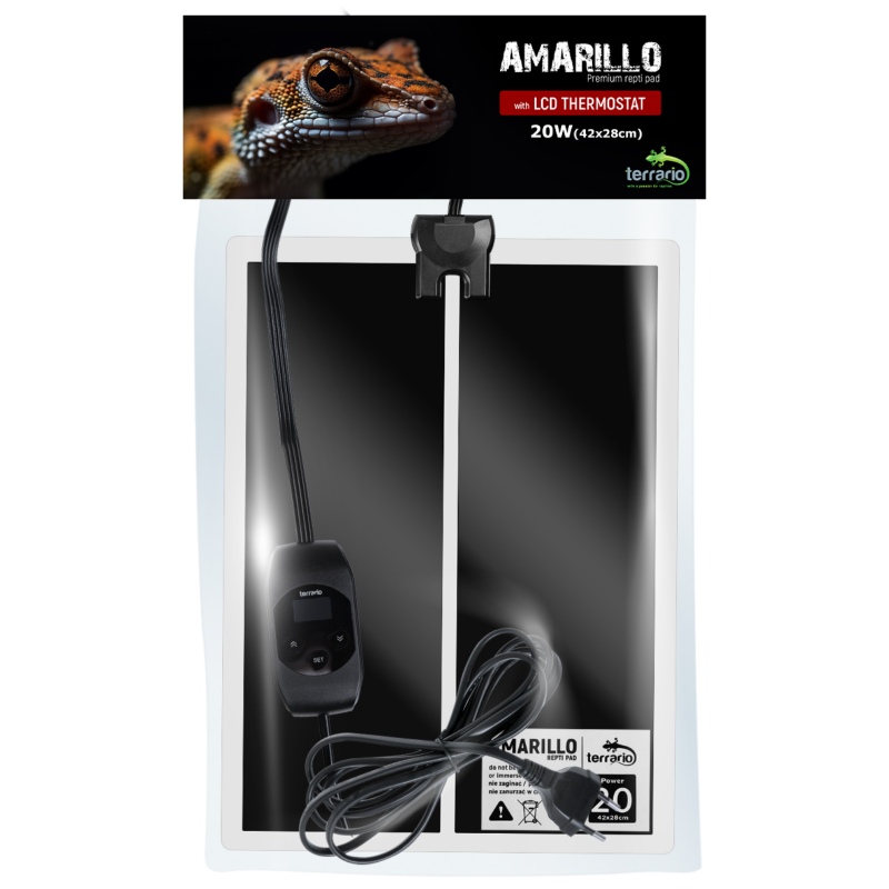 Terrario Amarillo 20W varmepute