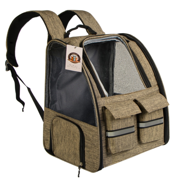 Mochila Furrever Friends Cattic Khaki