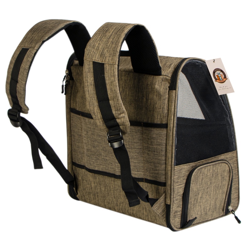 Mochila Furrever Friends Cattic Khaki