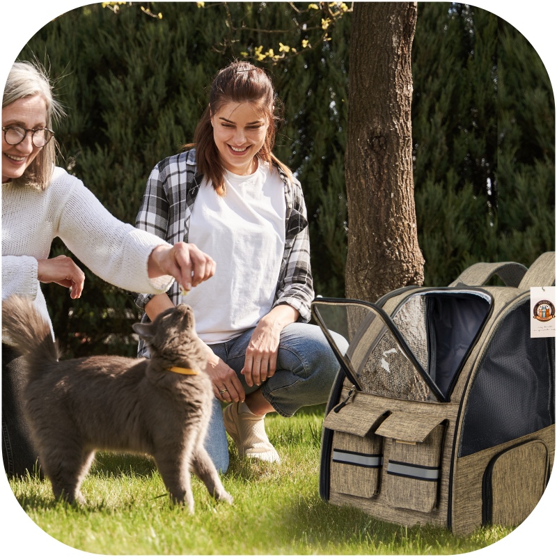 Transporter-Rucksack für Katzen und Hunde - Furrever Friends