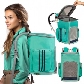 Furrever Friends Catbox Turquoise Backpack Carrier