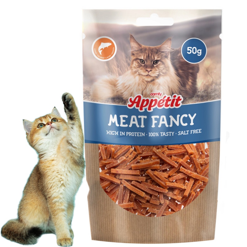 Comfy Appetit Salmon Strips for Cats