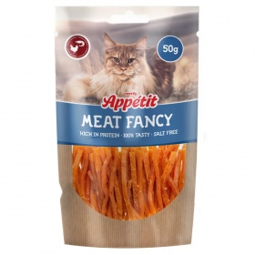 Comfy Appetit Meat Fancy 50g - paski z kurczaka i krewetek dla kota