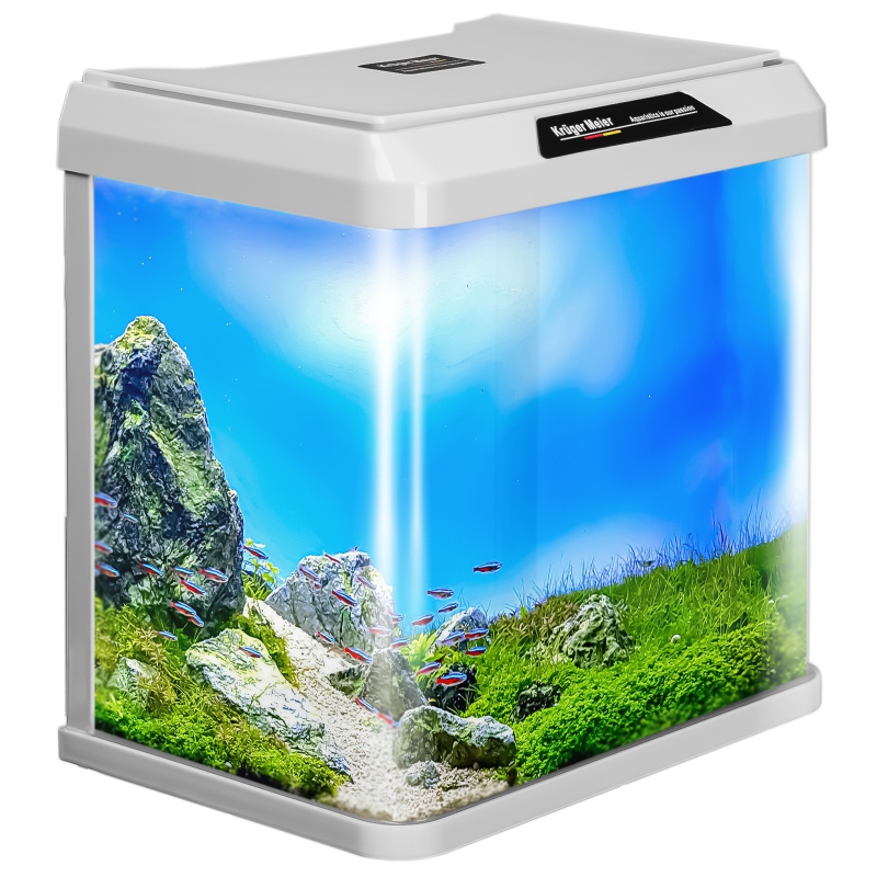 Kruger Meier Como Aquarium 16l zestaw biały