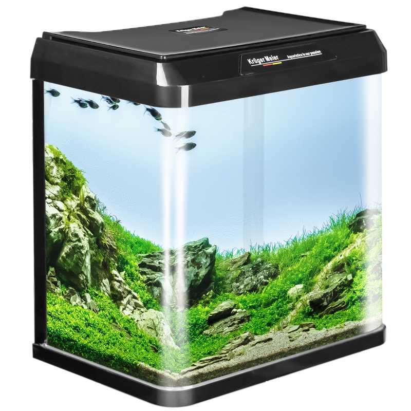 Acuario Kruger Meier 16l en negro