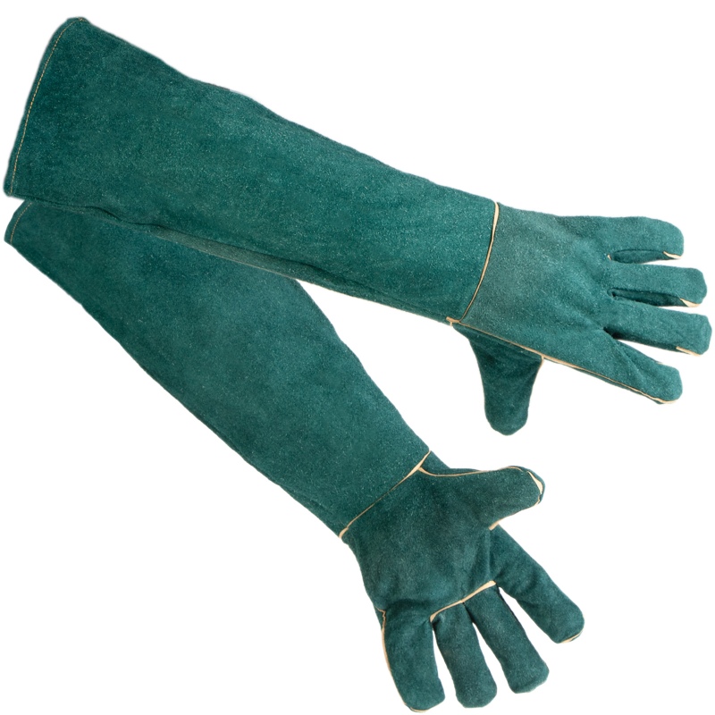 Terrario Leather Glove - 60cm Durable Protection